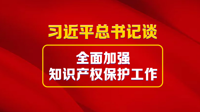 習近平總書記談全面加強知識產(chǎn)權保護工作